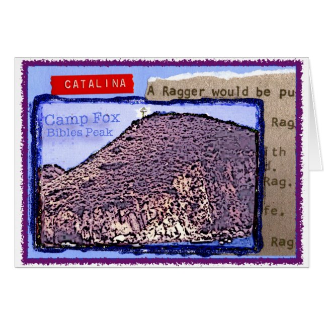 Kampräv: Bibladet når sin höjdpunkt med Ragger Sån Hälsningskort (Framsidan Horizontal)