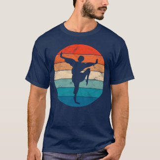 Kampsport retro t shirt