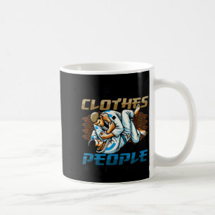 Kampsport Utövare Judo Karate Brasiliansk Kaffemugg