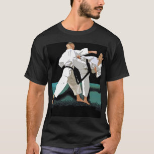 Kampsportanpassadet-skjorta Tee Shirt