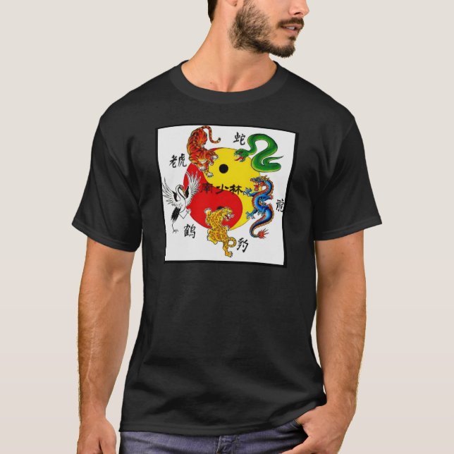 KAMPSPORTAR 5 DJUR TEE (Framsida)