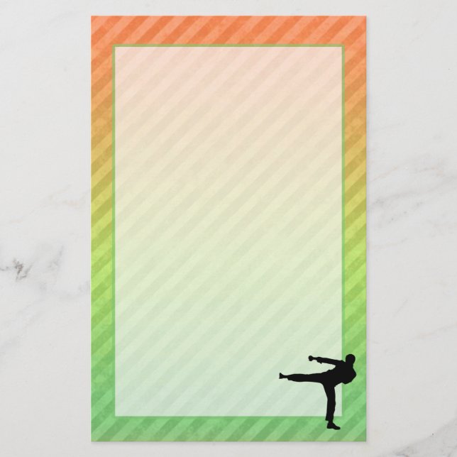 Kampsportar Brevpapper (Framsida)