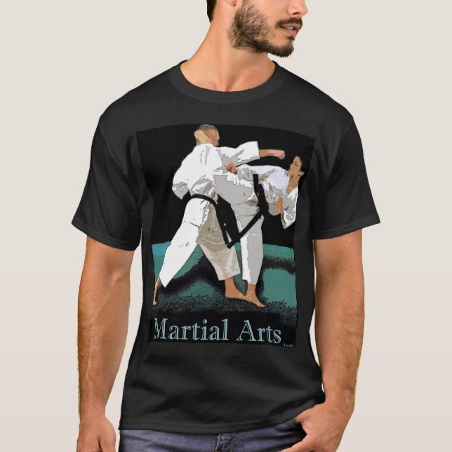 Kampsportar T-shirt (Framsida)