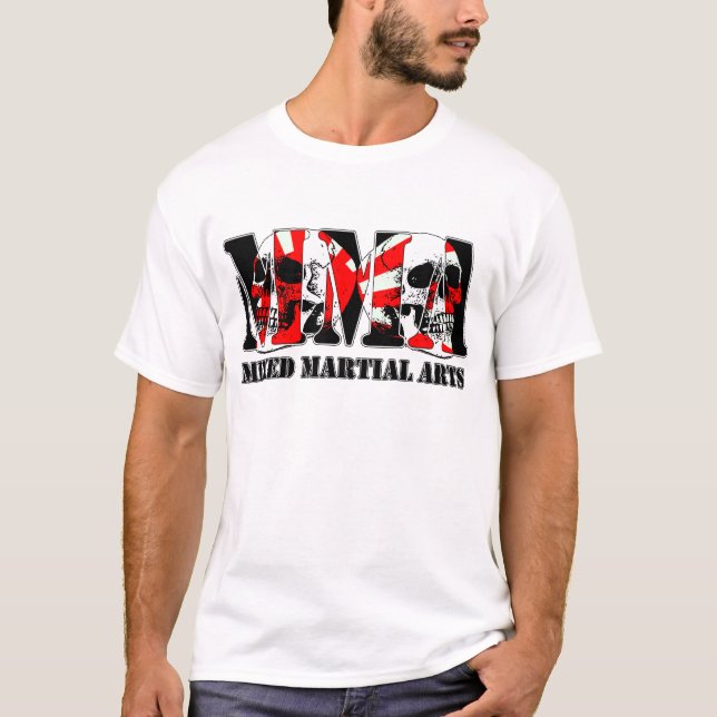KampsportJapan för Muttahida Majlis-E-Amal blandad T-shirt (Framsida)