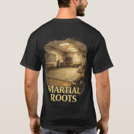 Kampsportsliga rötter Smidda rötter Karate T Shirt