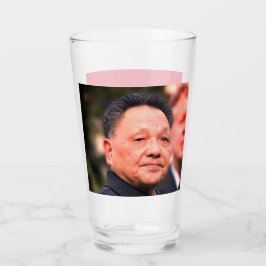 Kamrat Deng Xiaoping - kinesisk ledare Glaskopp