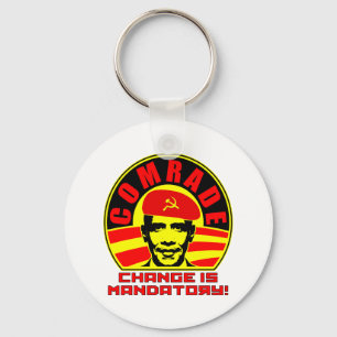 Kamrat Obama Keychain Nyckelring