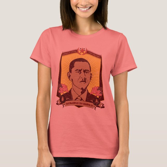 Kamrat Obama T-Shirt (Framsida)