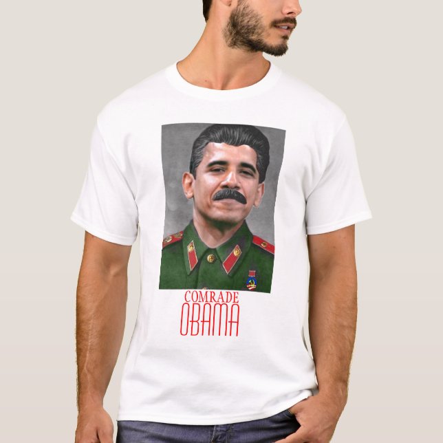 Kamrat Obama T-shirt (Framsida)