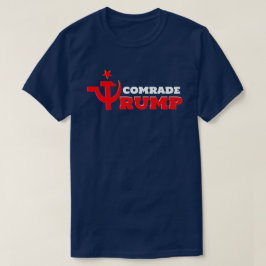 Kamrat Trump med ryska Hammer och Sickle T Shirt