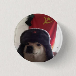 KamratDoge den kommunistiska Doggoen Pupper Knapp