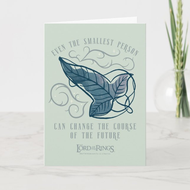 Kamratskap Älvor Brooch Citat Grafik Kort (Framsida)