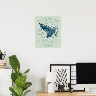 Kamratskap Älvor Brooch Citat Grafik Poster
