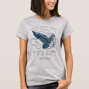Kamratskap Älvor Brooch Citat Grafik T Shirt