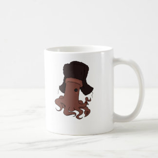 Kamrattioarmad bläckfisk! kaffemugg