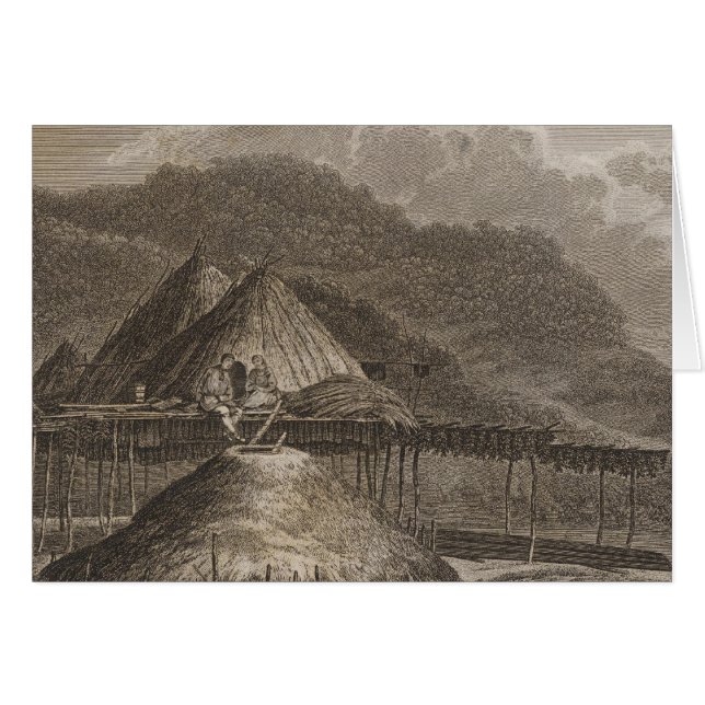 Kamtschatka-livsmiljöer, Ryssland Hälsningskort (Framsidan Horizontal)