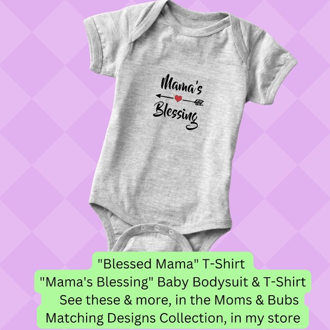 Kan ändra text - Mamma Blating Mamma Bub Matching T Shirt (Skapare uppladdad)