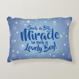 Kan ändra text som ett så stort Miracle i Loely Bo Prydnadskudde