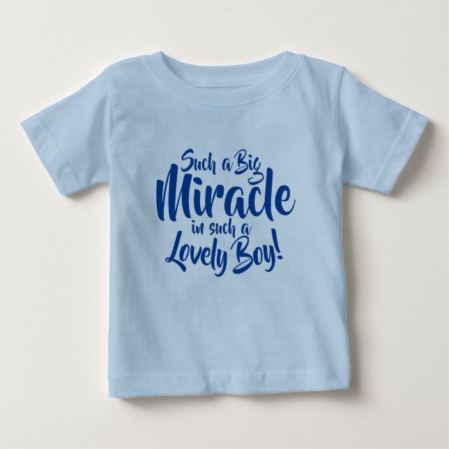 Kan ändra text som ett så stort Miracle i Loely Bo T Shirt (Framsida)