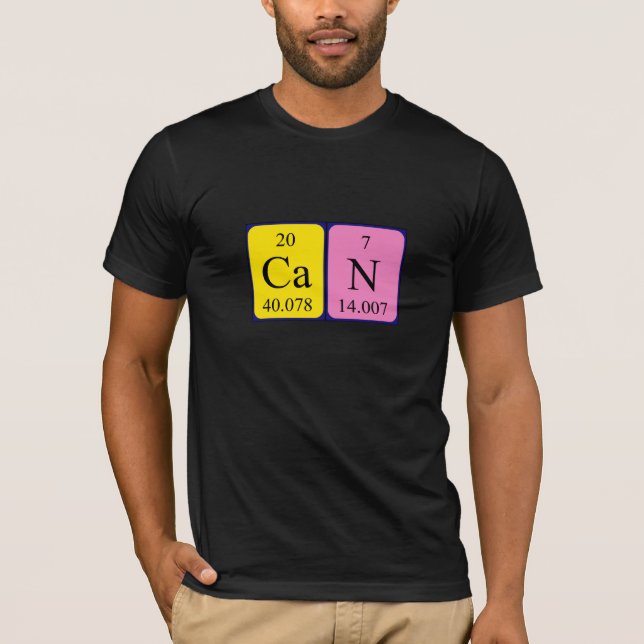 Kan återkommande skjorta bord namn t-shirt (Framsida)