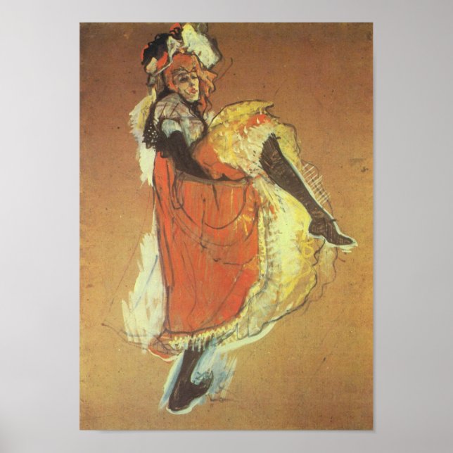 Kan av Toulouse-Lautrec Poster (Framsidan)