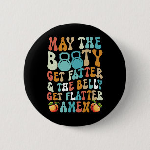 Kan Bootyn få en fatter Funny Fitness Cardio Hiit Knapp