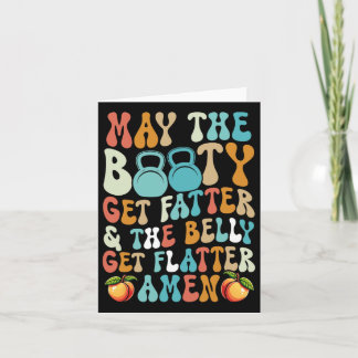 Kan Bootyn få en fatter Funny Fitness Cardio Hiit Kort