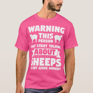 Kan börja prata om får t shirt