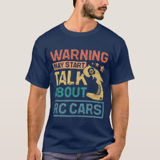 Kan börja prata om radiostyrda bilar pojke t shirt