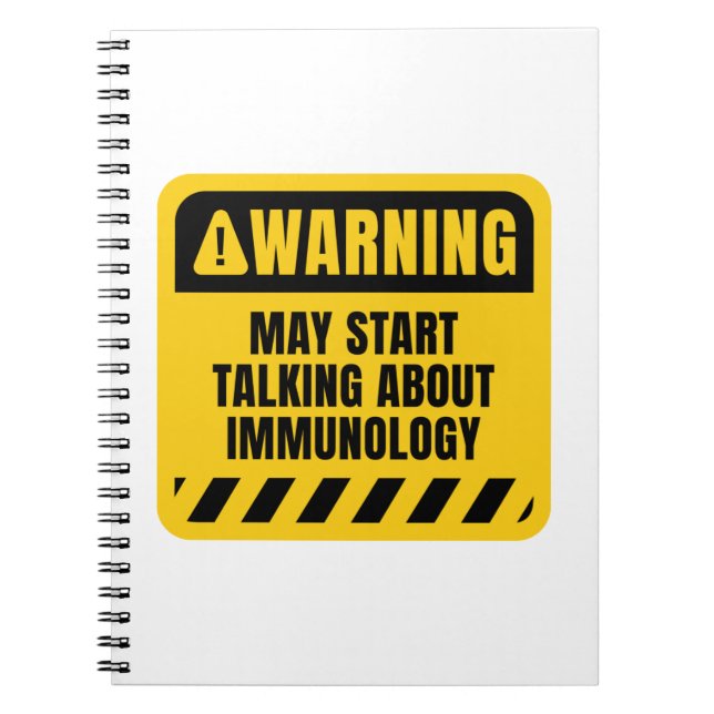 Kan börja tala om immunologi anteckningsbok (Framsidan)
