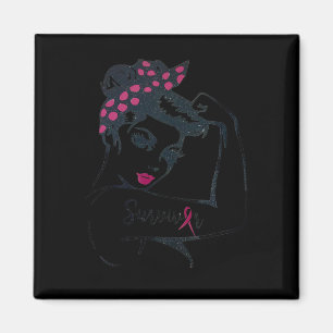 Kan bota det Rosie Riveter bröstcanceröverlevare Magnet