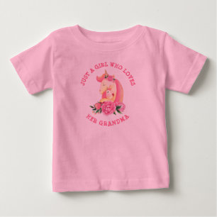 Kan byta textflicka som Kärlekar sin mormor Unicor T Shirt