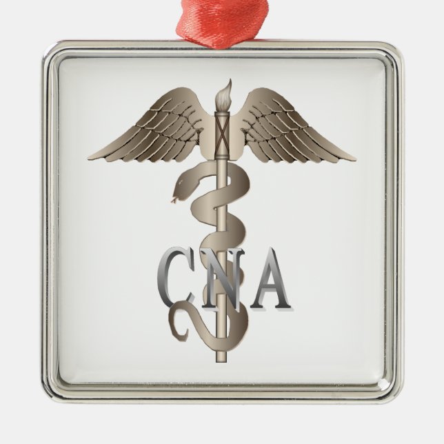 KAN caduceusen Julgransprydnad Metall (Framsidan)