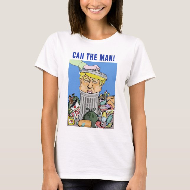 Kan den manliga vita kvinnans T-skjorta? T Shirt (Framsida)