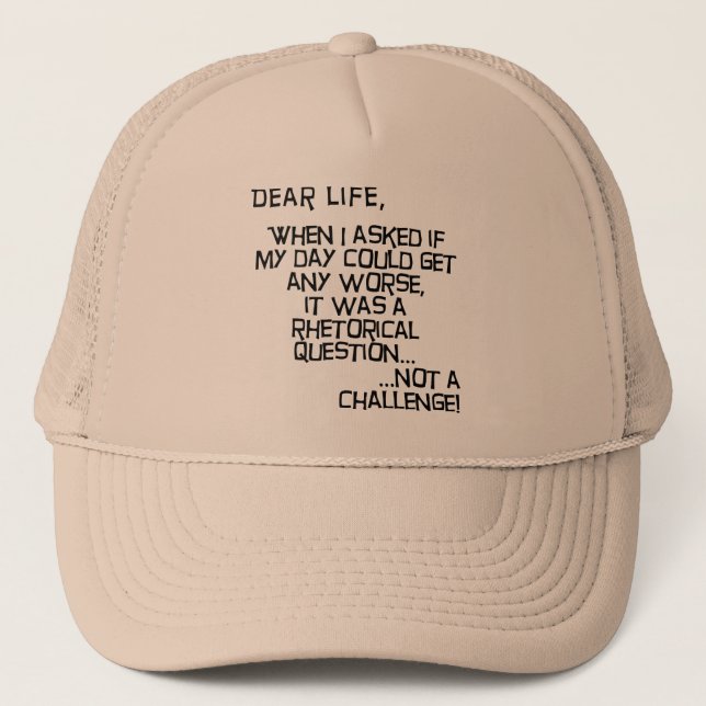 Kan det få något värre roligt Boll Cap Hat? Keps (Framsida)