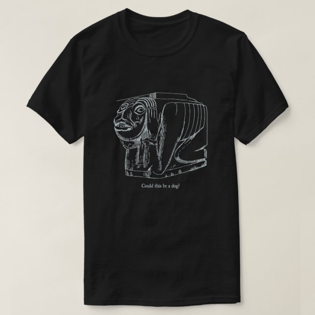 Kan det vara en Hund? T Shirt (Design framsida)