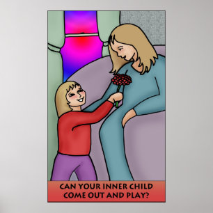 Kan din inre Kom ut och spela? Poster