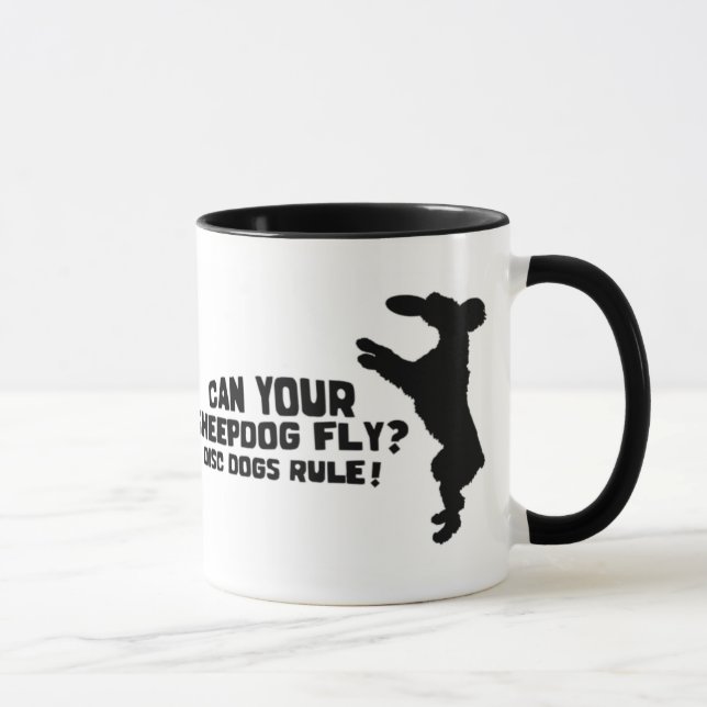 Kan din Sheepdogflugamugg Mugg (Höger)