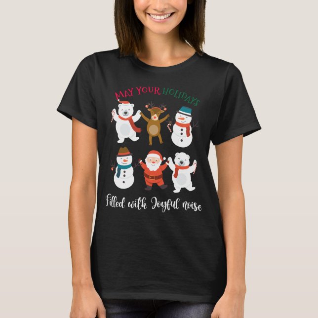 Kan dina Helgdagar fyllas med Glatt buller T Shirt (Framsida)