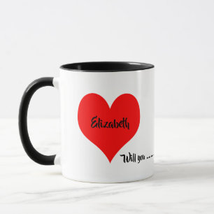 Kan du gifta dig med mig med kaffe Mugg? Mugg