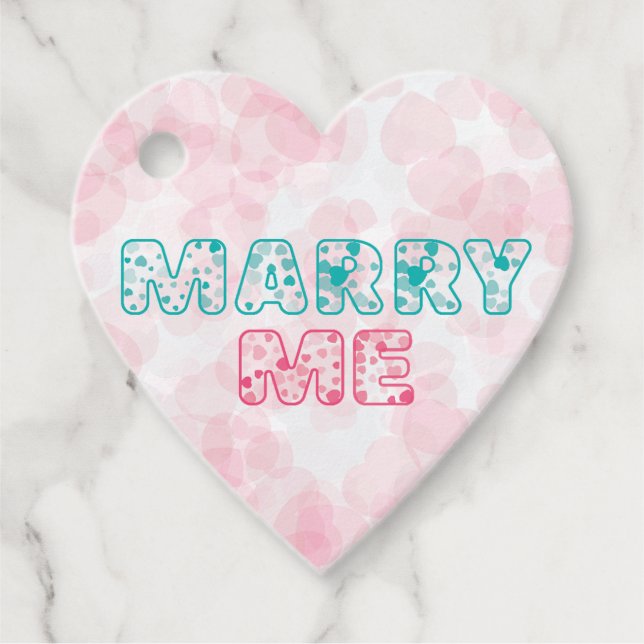 Kan du gifta mig? gåvor etiketter (Framsida)