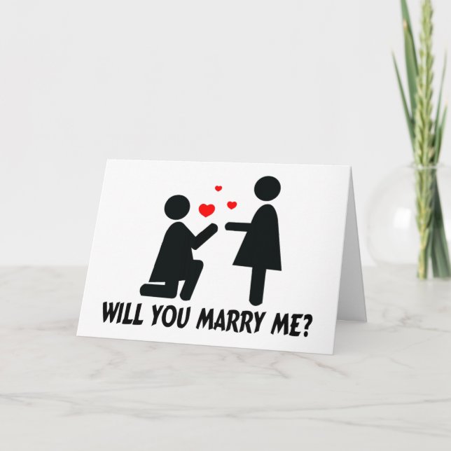 Kan du gifta mig med Bended Knee Woman & Woman? Kort (Framsida)
