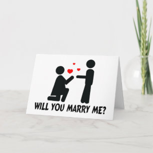 Kan du gifta mig med Knee Woman & Man? Kort