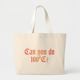 Kan Du Göra 100ºC Tote Bag 1 Jumbo Tygkasse