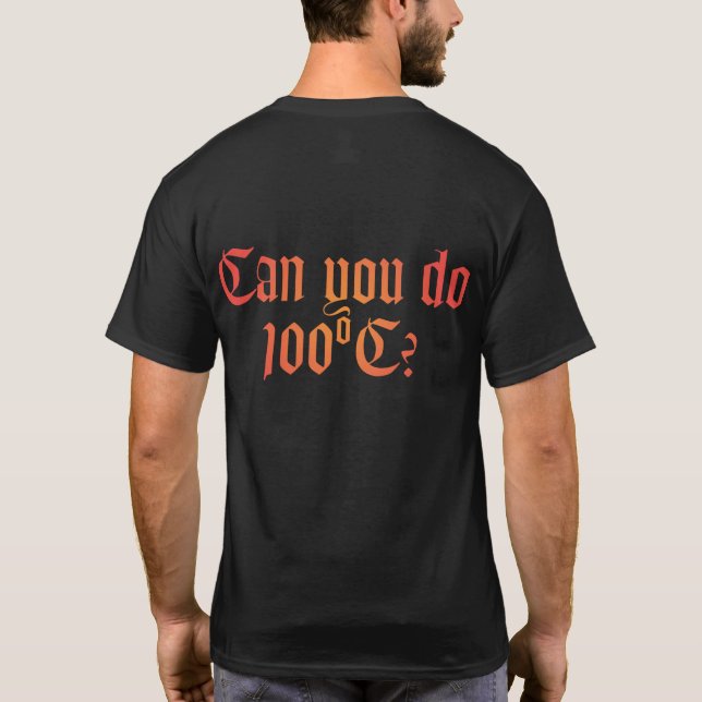 Kan du ha 100ºC bak T-shirt 1 (Baksida)