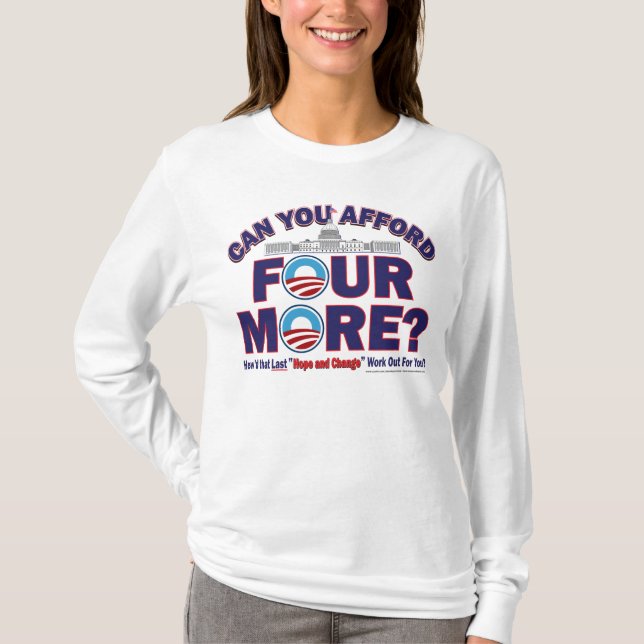 Kan du ha råd med fyra mer t shirt (Framsida)