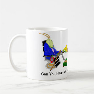 Kan du höra mig nu? kaffemugg
