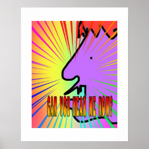 Kan du höra mig nu Poster + Mat?