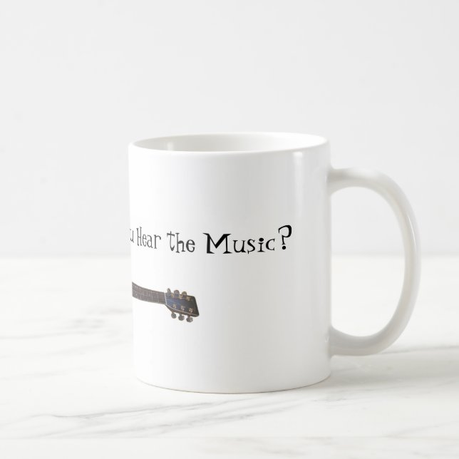 Kan du höra musiken? kaffemugg (Höger)