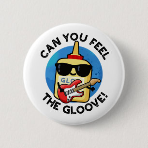 Kan du känna Gloo-ve Funny Glue Pun? Knapp